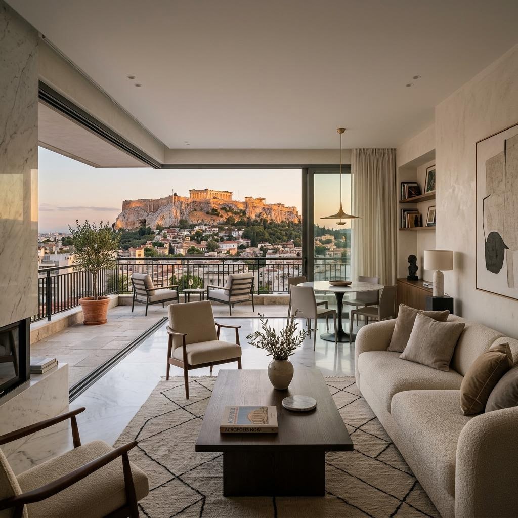 Elegant Athens City Apartment in Kolonaki