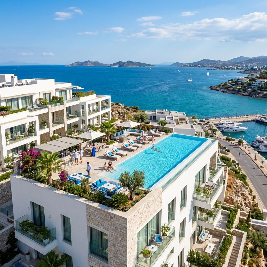 Luxury apartments on the Athens Riviera with Aegean sea views