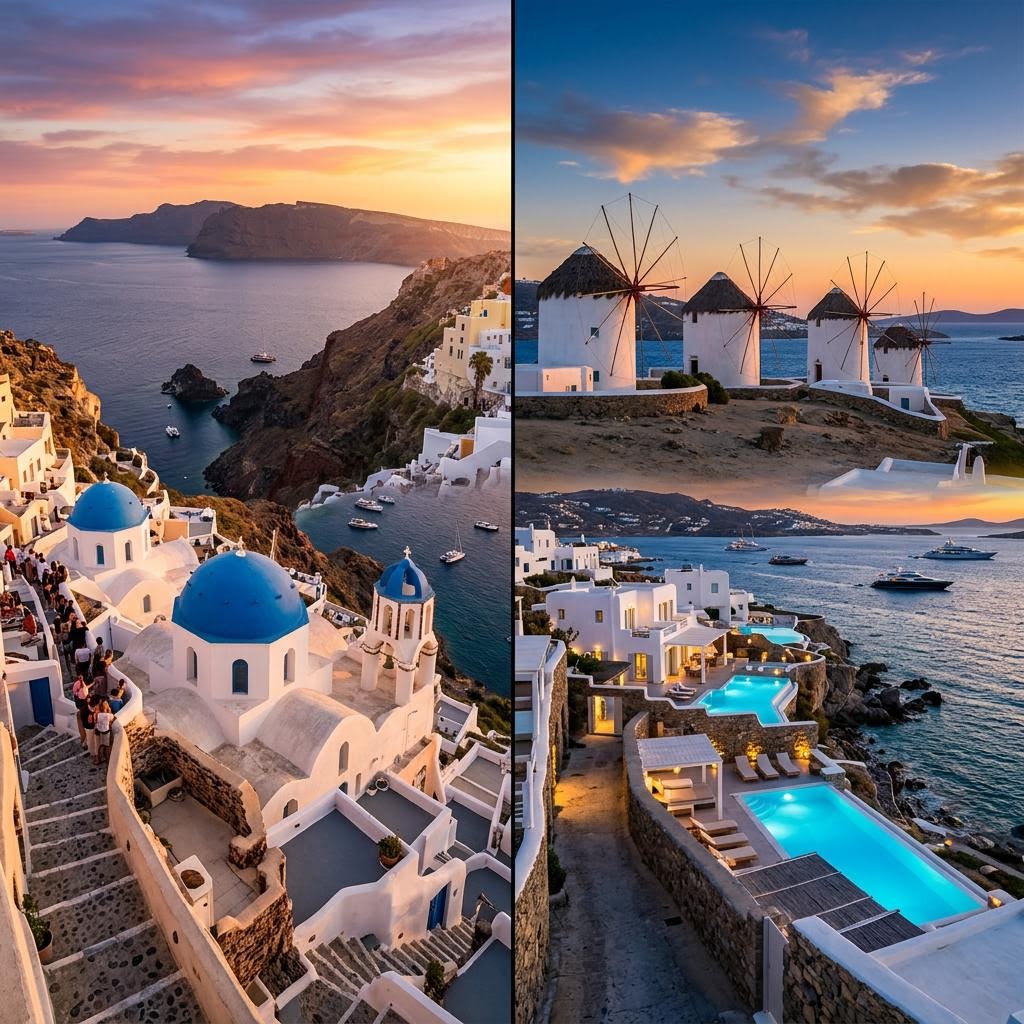Santorini vs Mykonos: Which Island Should You Invest In?