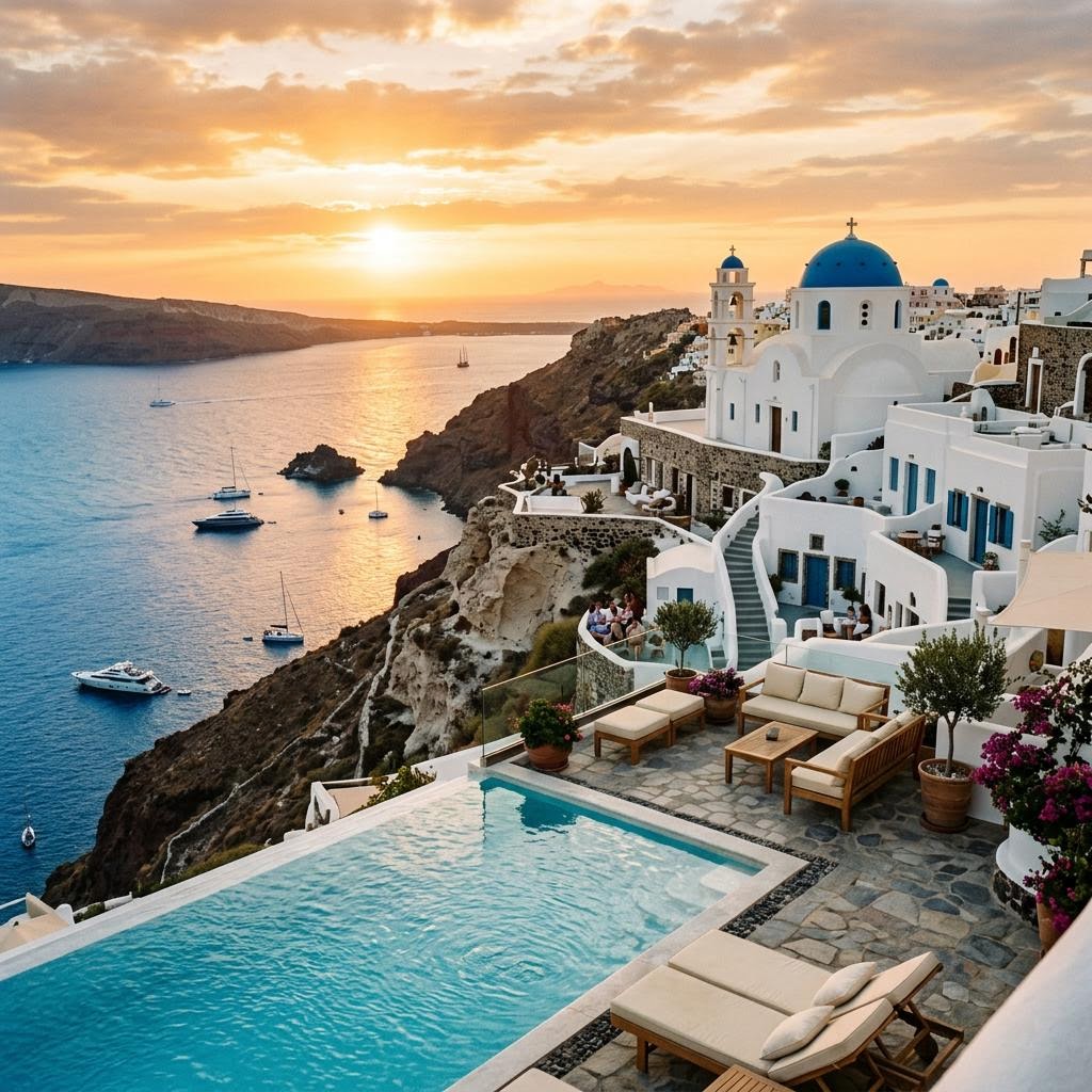 Stunning Clifftop Villa with Infinity Pool